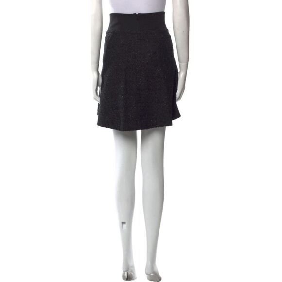 Maje Lace Trim Embellishment Mini Skirt Size: XS - Picture 3 of 3